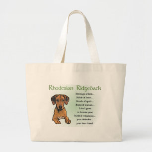 Rhodesian Ridgeback-gåvor Jumbo Tygkasse