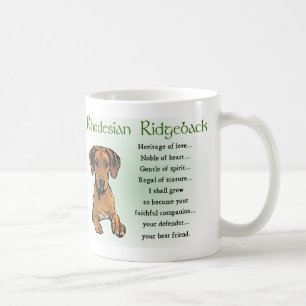 Rhodesian Ridgeback-gåvor Kaffemugg