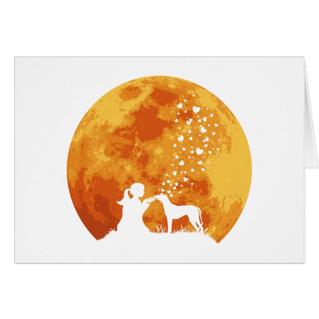 Rhodesian Ridgeback Hälsningskort (Framsidan Horizontal)