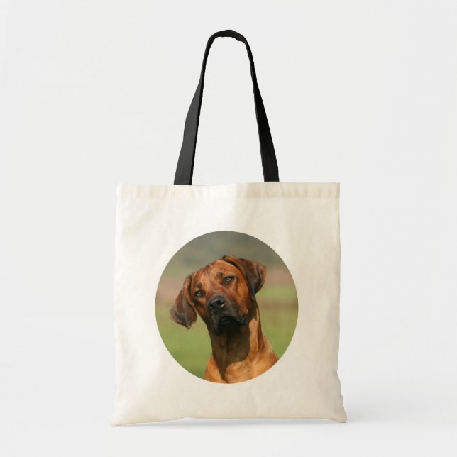 Rhodesian Ridgeback hänger lös Tygkasse (Framsidan)