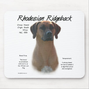 Rhodesian Ridgeback-historikdesign Musmatta