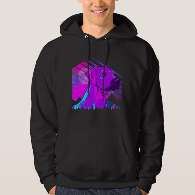 Rhodesian Ridgeback Hoodie (Framsida)