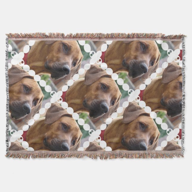 Rhodesian Ridgeback hund Filt (Framsidan)