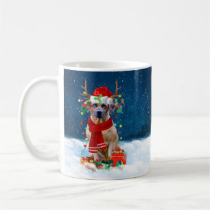 Rhodesian Ridgeback Hund i Snö julgåva Kaffemugg