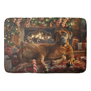 Rhodesian Ridgeback-Hund Jul Festive Badrumsmatta