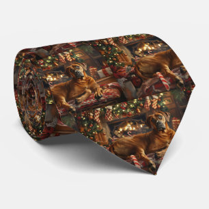Rhodesian Ridgeback-Hund Jul Festive Slips