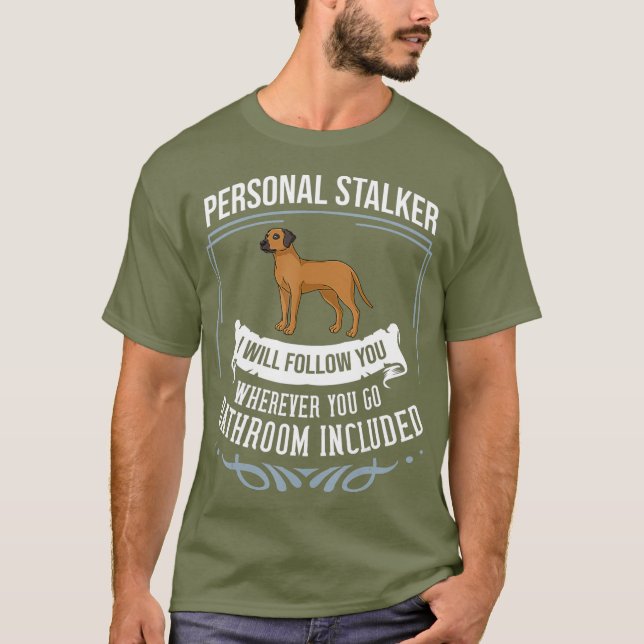 Rhodesian Ridgeback Hund Puppies Owner Älskare _12 T Shirt (Framsida)