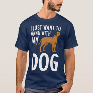 Rhodesian Ridgeback Hund Puppies Owner Älskare _39 T Shirt