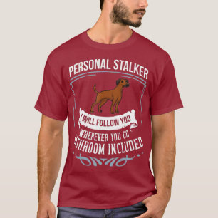 Rhodesian Ridgeback Hund Puppies Owner Älskare T Shirt
