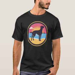 Rhodesian Ridgeback Hund Retro 12 T Shirt