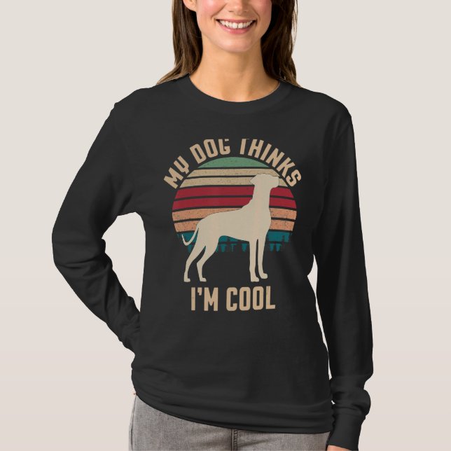 Rhodesian Ridgeback Hund Retro 1 T Shirt (Framsida)