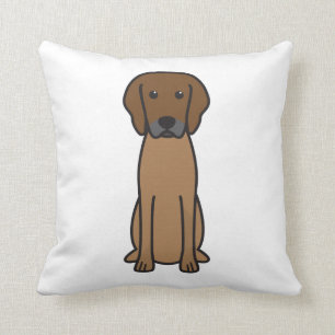 Rhodesian Ridgeback hundtecknad Kudde