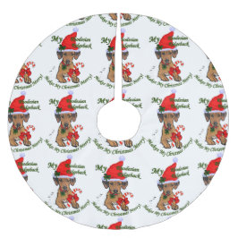 Rhodesian Ridgeback-jul Julgransmatta Borstad Polyester