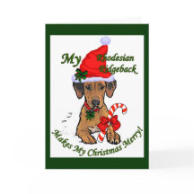 Rhodesian Ridgeback julgåvor