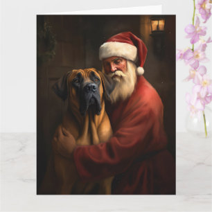 Rhodesian Ridgeback Jultomten - juljul Kort