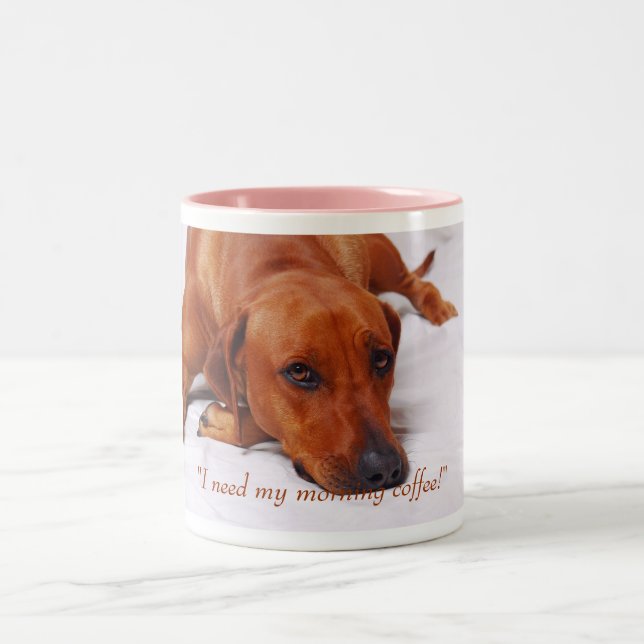 Rhodesian Ridgeback kaffemugg (Center)
