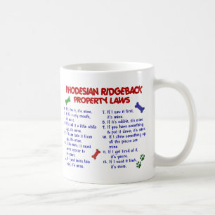 RHODESIAN RIDGEBACK KAFFEMUGG