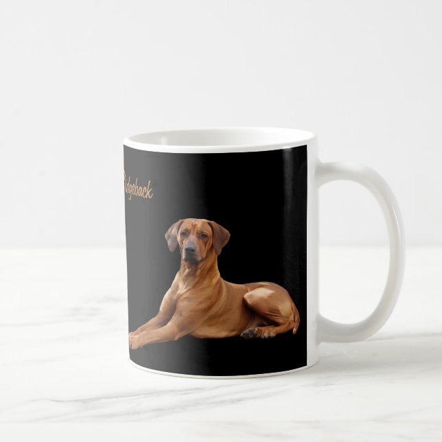 Rhodesian Ridgeback Koffie Mok Kaffemugg (Höger)
