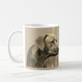 Rhodesian Ridgeback Koffie Mok Kaffemugg