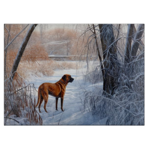 Rhodesian Ridgeback Låt det snöa jul