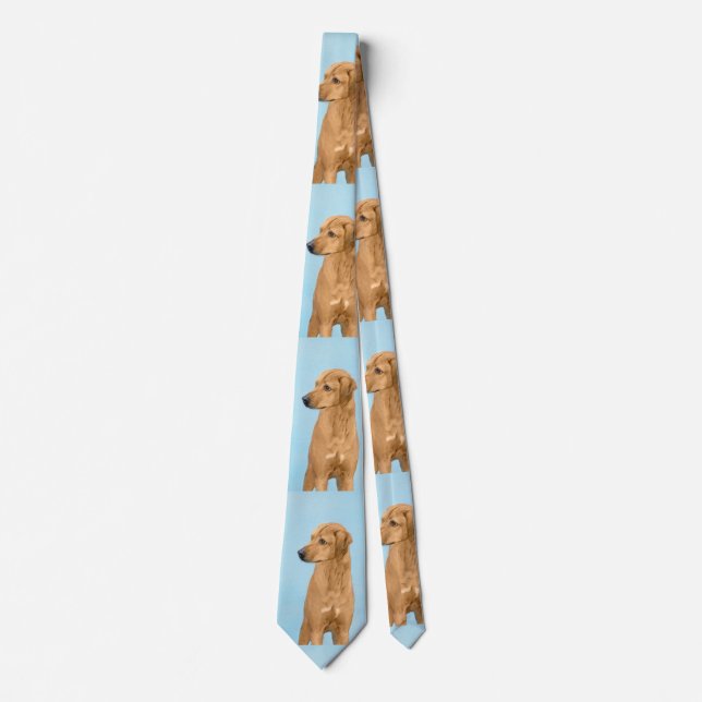 Rhodesian Ridgeback-målning - Originalbild av Hund Slips (Framsida)