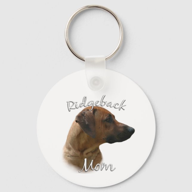 Rhodesian Ridgeback Mamma 2 Nyckelring (Framsida)