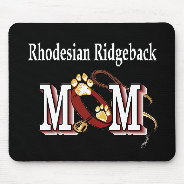 Rhodesian Ridgeback MAMMA-gåvor Musmatta (Framsidan)