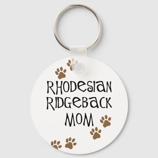 Rhodesian Ridgeback Mamma Nyckelring (Framsida)