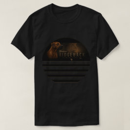 Rhodesian Ridgeback med Lejon T Shirt
