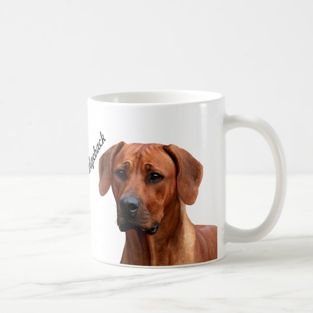 Rhodesian Ridgeback mok Kaffemugg (Höger)