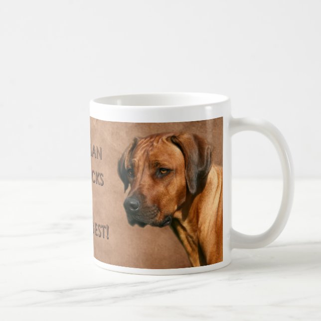 Rhodesian Ridgeback mugg (Höger)