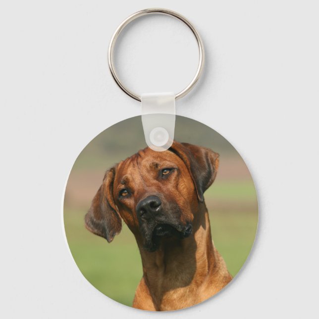Rhodesian Ridgeback-nyckelkedja Nyckelring (Framsida)
