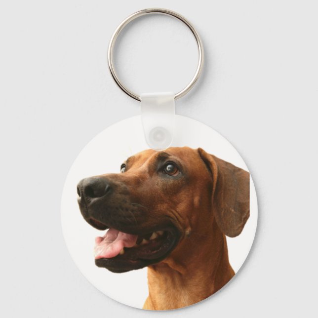 Rhodesian Ridgeback Nyckelring (Framsida)