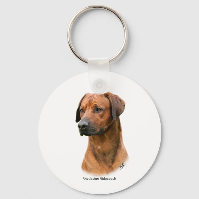 Rhodesian Ridgeback Nyckelring (Framsida)