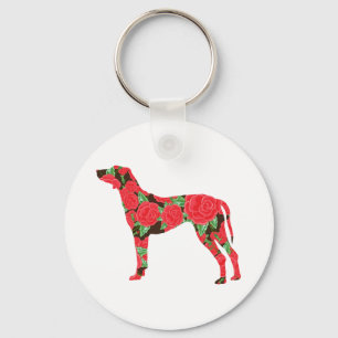 Rhodesian Ridgeback Nyckelring