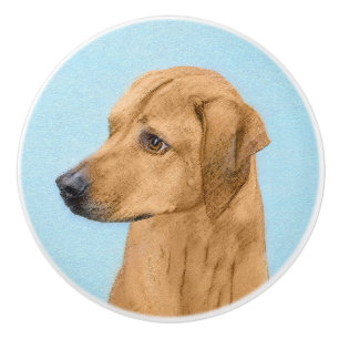 Rhodesian Ridgeback Painting - Original Hund Art Knopp