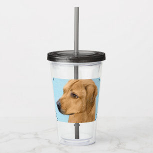 Rhodesian Ridgeback Painting - Original Hund Art Take Away Mugg