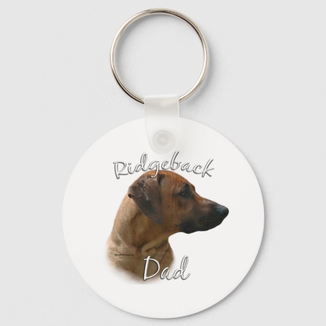 Rhodesian Ridgeback Pappa 2 Nyckelring (Framsida)