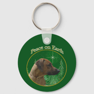 Rhodesian Ridgeback Peace Nyckelring