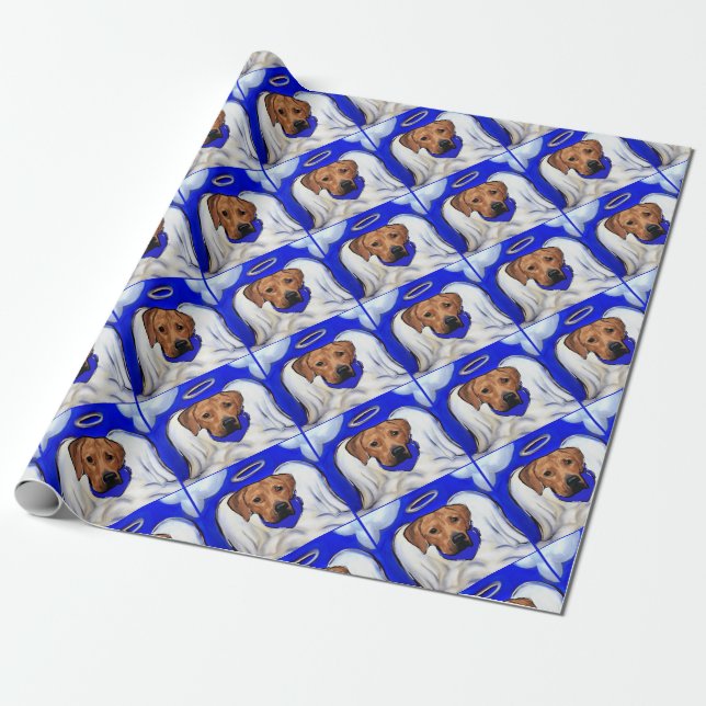 Rhodesian Ridgeback Presentpapper (Utrullad)