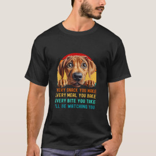 Rhodesian Ridgeback Puppy Hund Pappa Mamma T Shirt