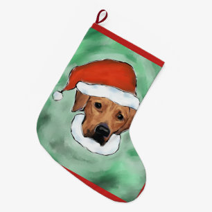 Rhodesian Ridgeback Stor Julstrumpa