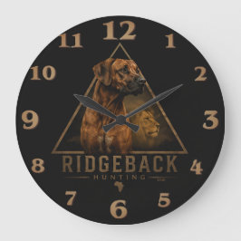 Rhodesian Ridgeback Stor Klocka