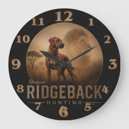Rhodesian Ridgeback Stor Klocka