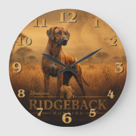 Rhodesian Ridgeback Stor Klocka