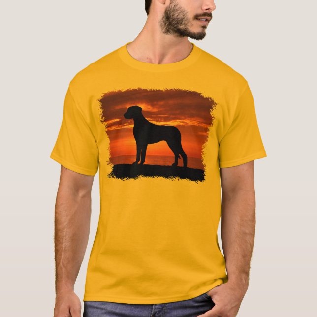 Rhodesian Ridgeback Tee (Framsida)