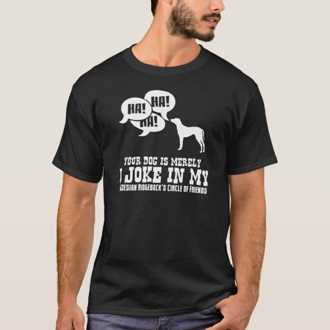 Rhodesian Ridgeback Tee (Framsida)