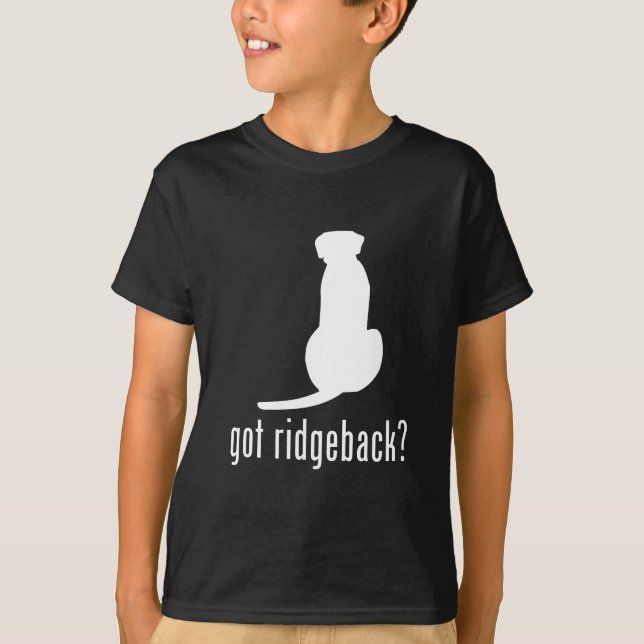 Rhodesian Ridgeback Tee Shirt (Framsida)