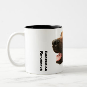 Rhodesian Ridgeback Två-Tonad Mugg