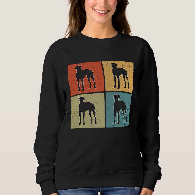 Rhodesian Ridgeback Vintage  4 T Shirt (Framsida)